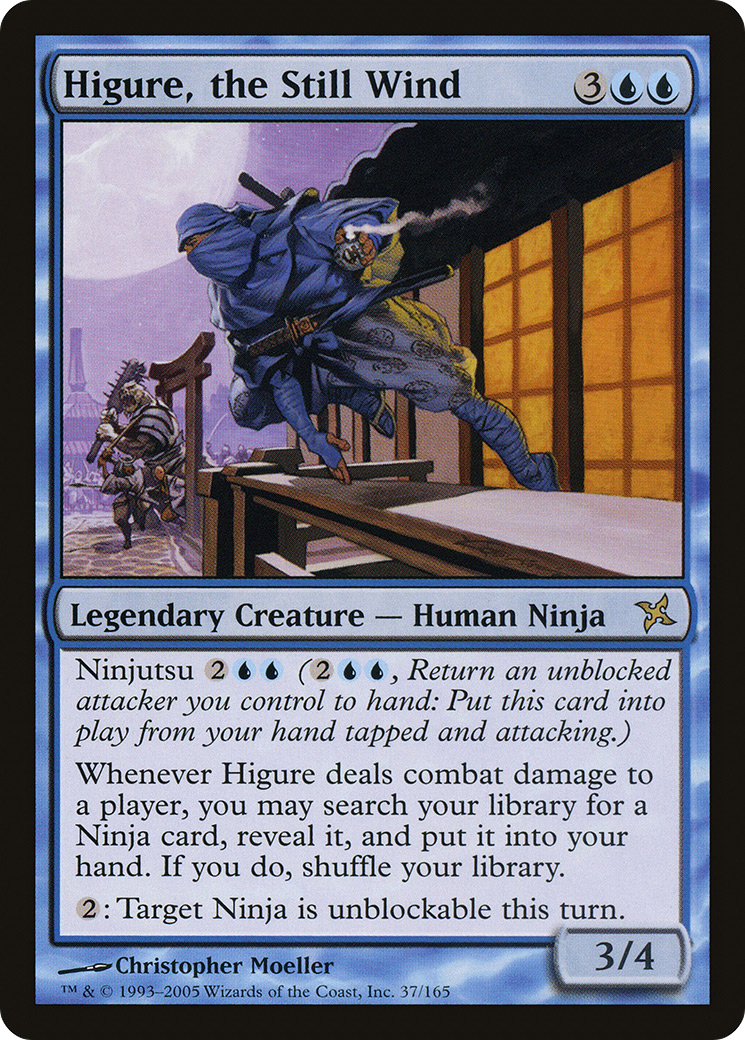 Higure, the Still Wind [Betrayers of Kamigawa] MTG Single Magic: The Gathering
