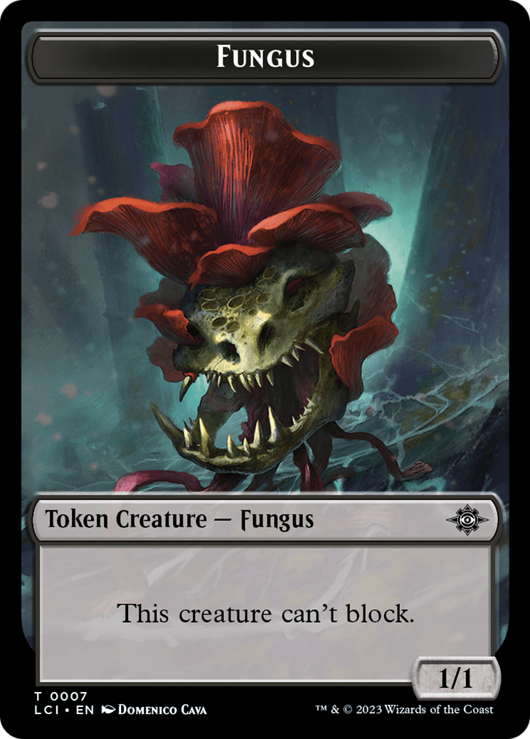 Fungus Token [Tokens] The Lost Caverns of Ixalan Tokens MTG Single Magic: The Gathering