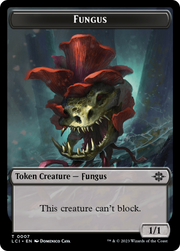 Copy // Fungus Double-Sided Token [Tokens] The Lost Caverns of Ixalan Tokens MTG Single Magic: The Gathering