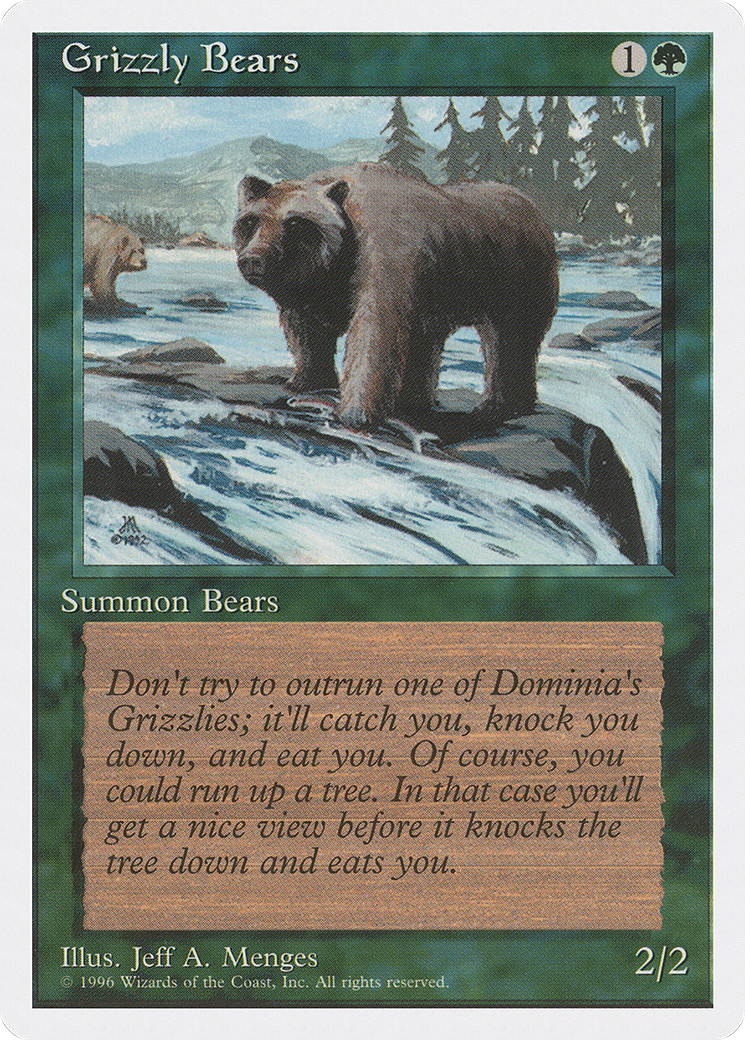 Grizzly Bears (2PS-042) [Misc] Introductory Two-Player Set MTG Single Wizards of the Coast