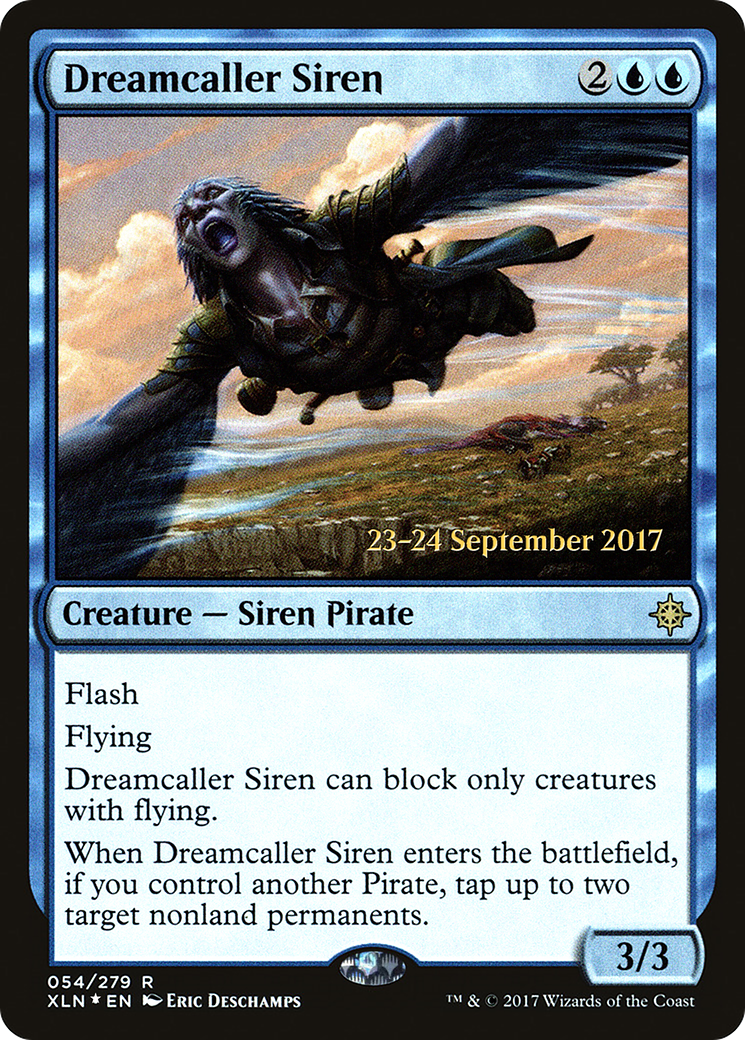 Dreamcaller Siren (PRE-054) [Ixalan Promos] Foil MTG Single Wizards of the Coast