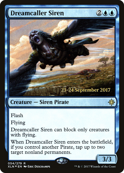 Dreamcaller Siren (PRE-054) [Ixalan Promos] Foil MTG Single Wizards of the Coast