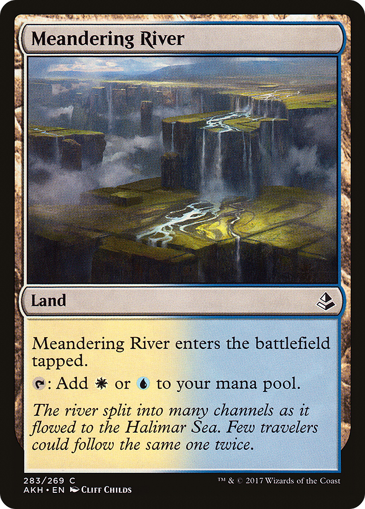 Meandering River (AKH-283) [Amonkhet] MTG Single Wizards of the Coast