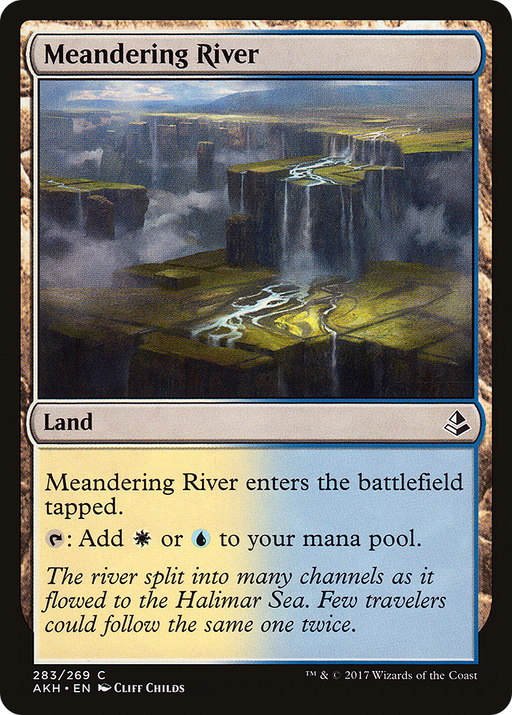 Meandering River (AKH-283) [Amonkhet] MTG Single Wizards of the Coast