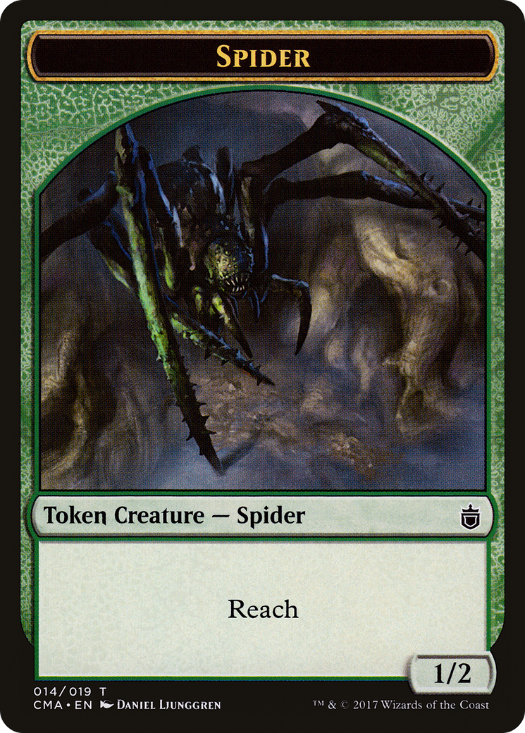 Spider (CMA-014) [Tokens] Commander Anthology Tokens MTG Single Wizards of the Coast
