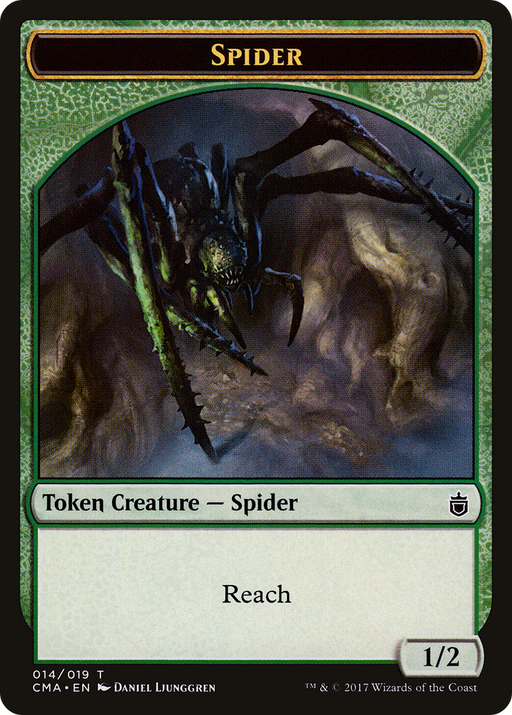 Spider (CMA-014) [Tokens] Commander Anthology Tokens MTG Single Wizards of the Coast