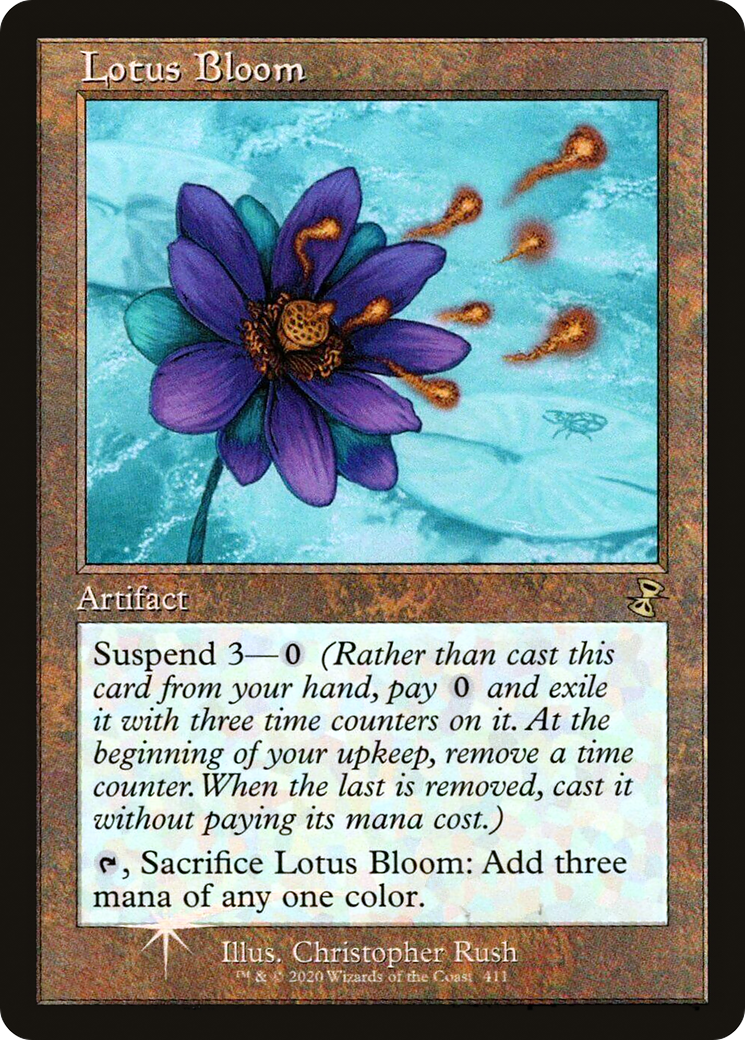 Lotus Bloom (LARP-411) [Time Spiral Remastered] Foil MTG Single Wizards of the Coast