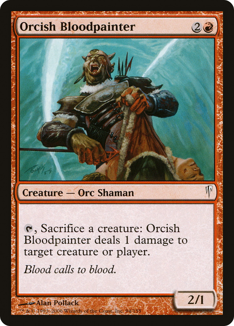 Orcish Bloodpainter (CSP-094) [Coldsnap] Foil MTG Single Wizards of the Coast