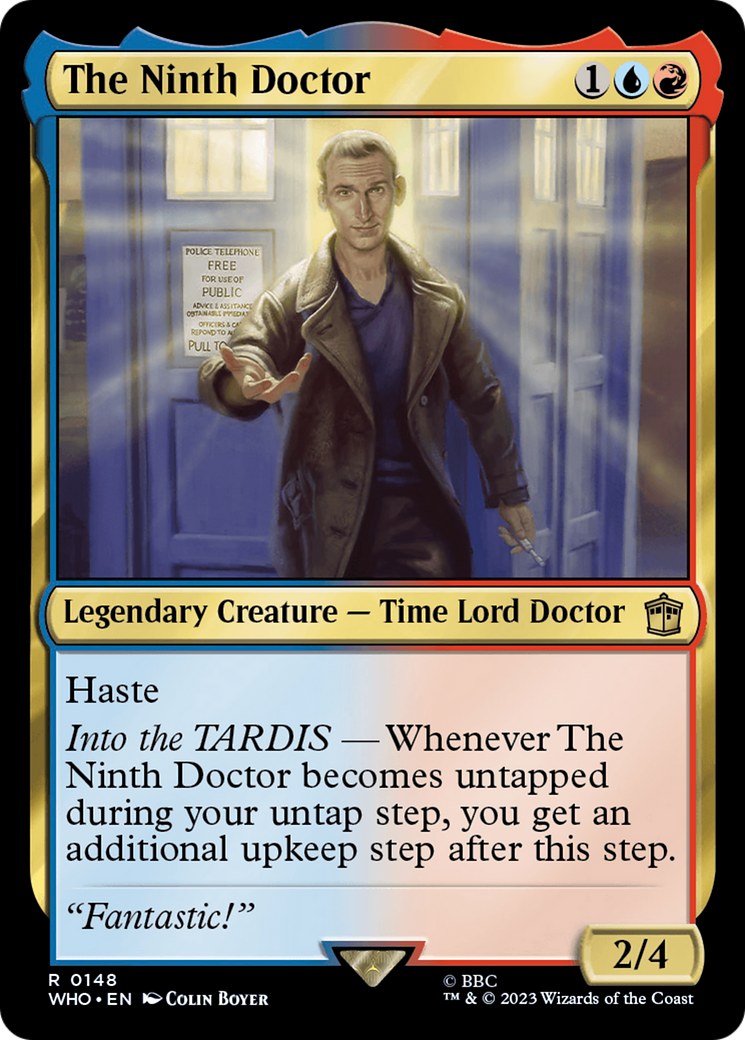 The Ninth Doctor [Doctor Who] MTG Single Magic: The Gathering