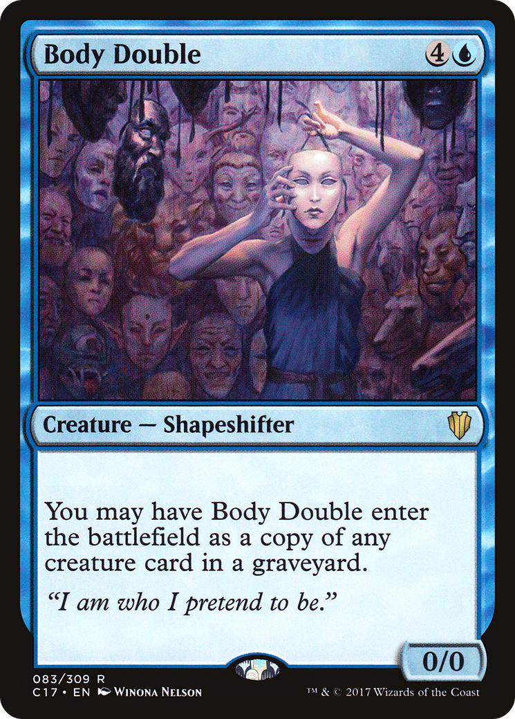 Body Double (C17-083) [Commander 2017] MTG Single Wizards of the Coast