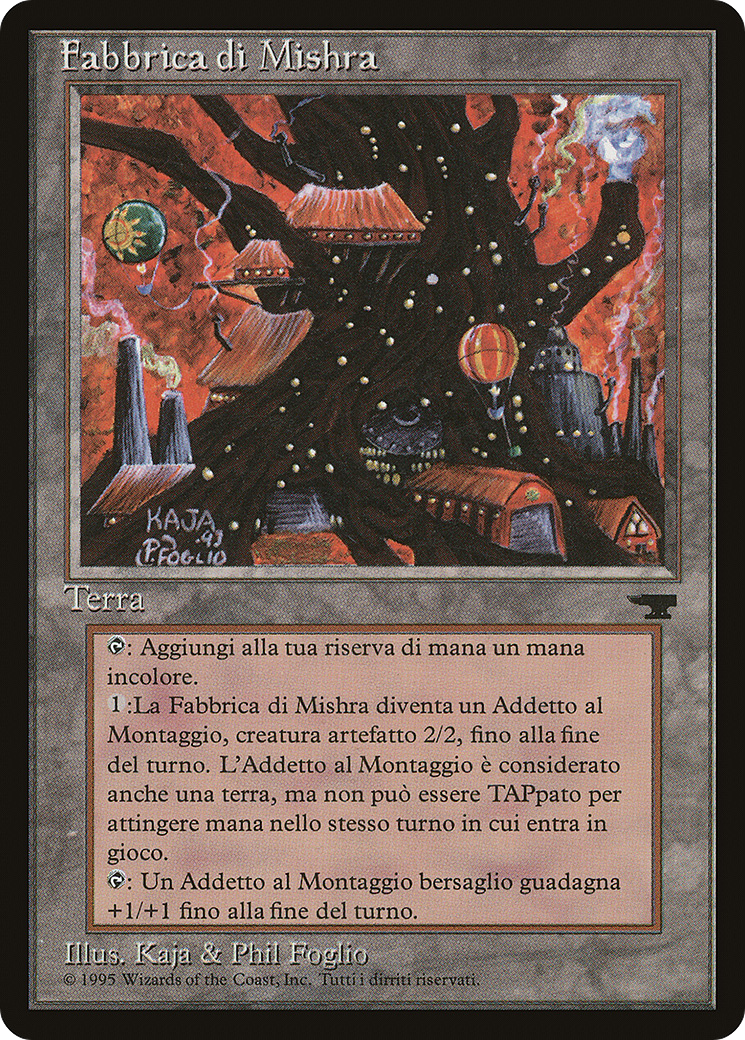 Mishra's Factory (REN-172) [Misc] Rinascimento MTG Single Wizards of the Coast