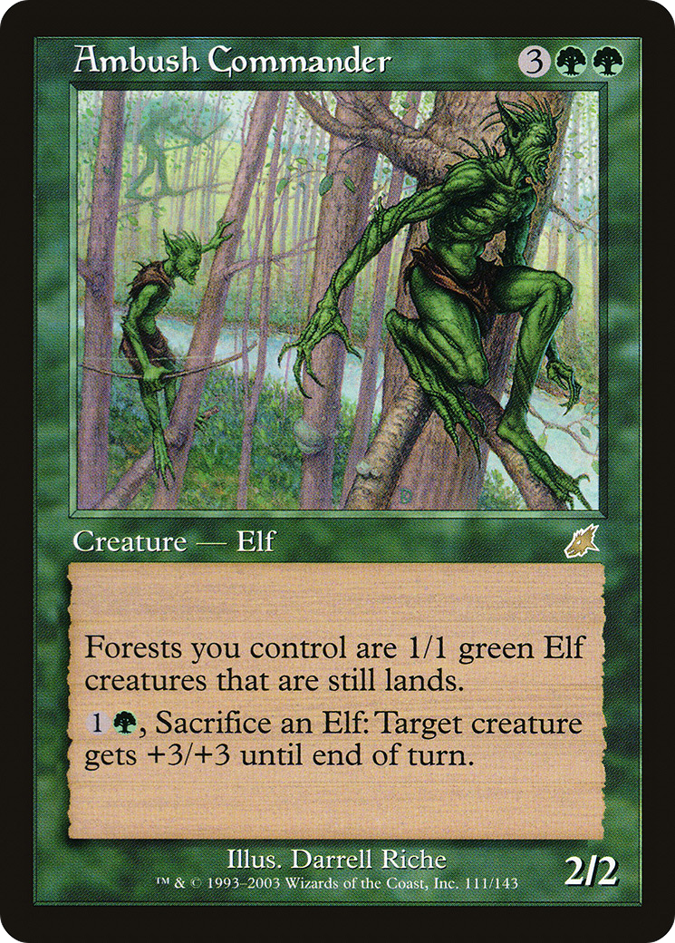 Ambush Commander (SCG-111) [Scourge] MTG Single Wizards of the Coast
