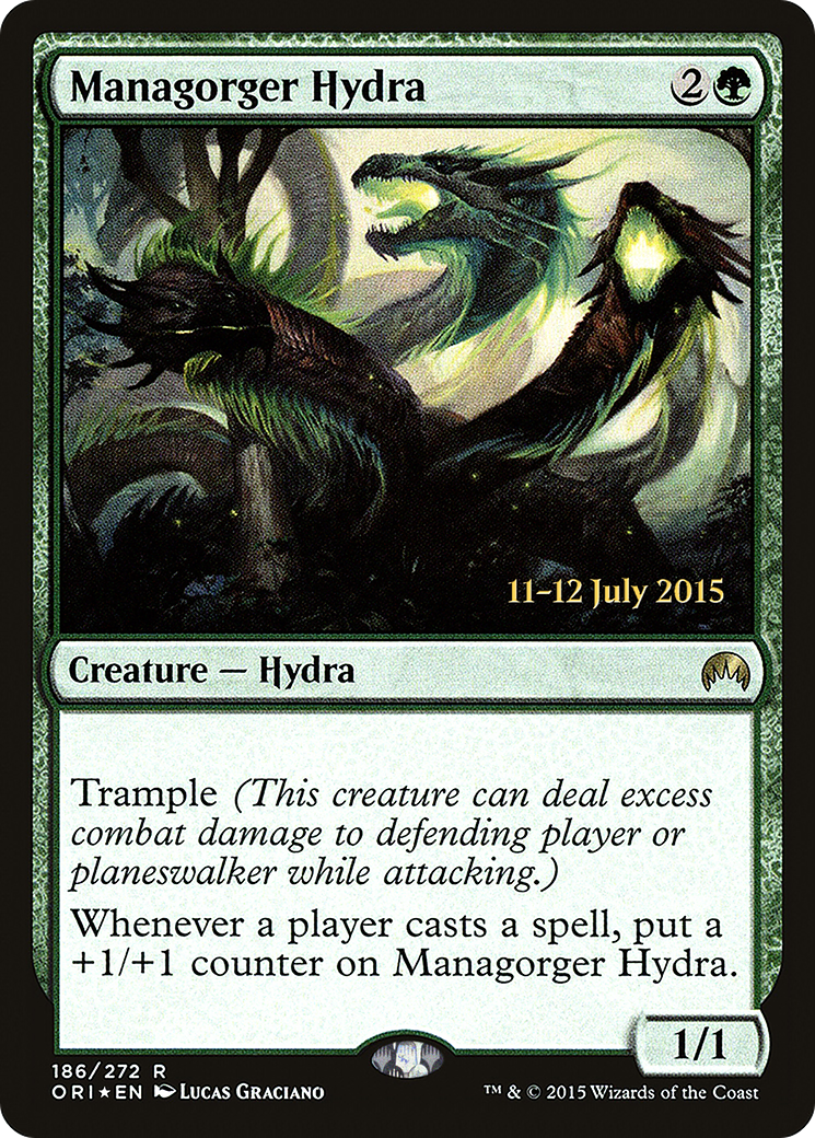 Managorger Hydra (PRE-186) [Magic Origins Promos] Foil MTG Single Wizards of the Coast