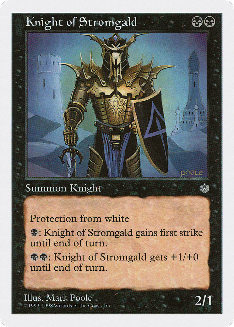 Knight of Stromgald (ATH-026) [Anthologies] MTG Single Wizards of the Coast