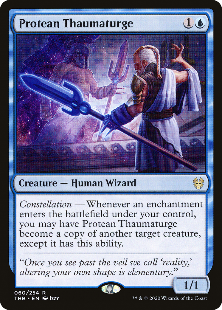 Protean Thaumaturge (THB-060) [Theros Beyond Death] MTG Single Wizards of the Coast