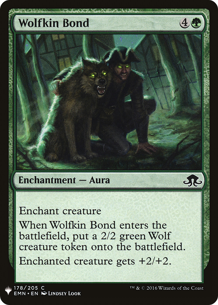 Wolfkin Bond (LIST-EMN-178) [Mystery Booster] The List MTG Single Wizards of the Coast