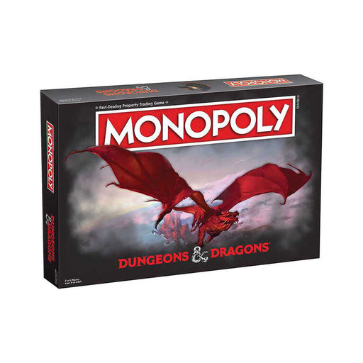 Monopoly: Dungeons & Dragons Board Games Hasbro   