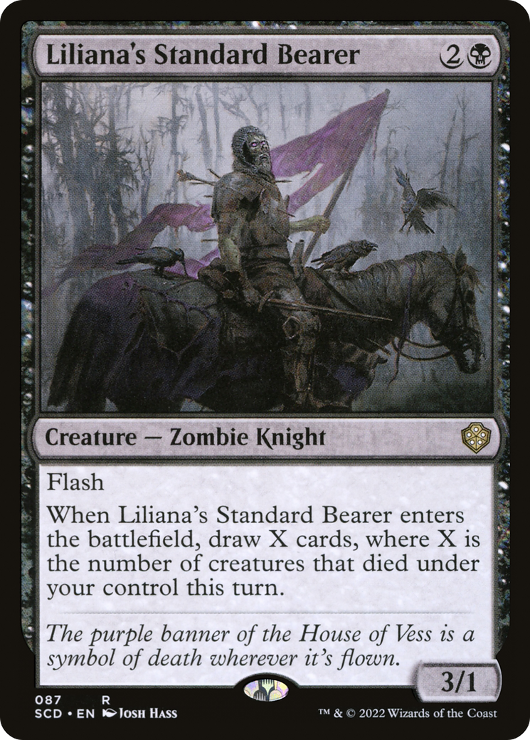Liliana's Standard Bearer (SCD-087) [Starter Commander Decks] MTG Single Wizards of the Coast