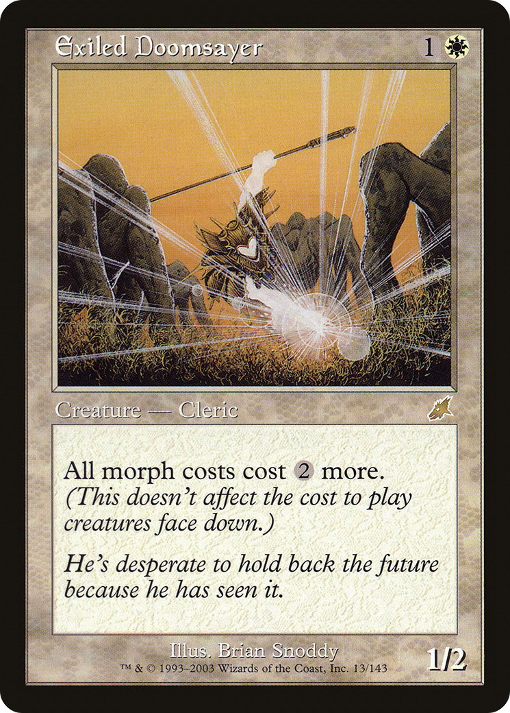 Exiled Doomsayer (SCG-013) [Scourge] MTG Single Wizards of the Coast