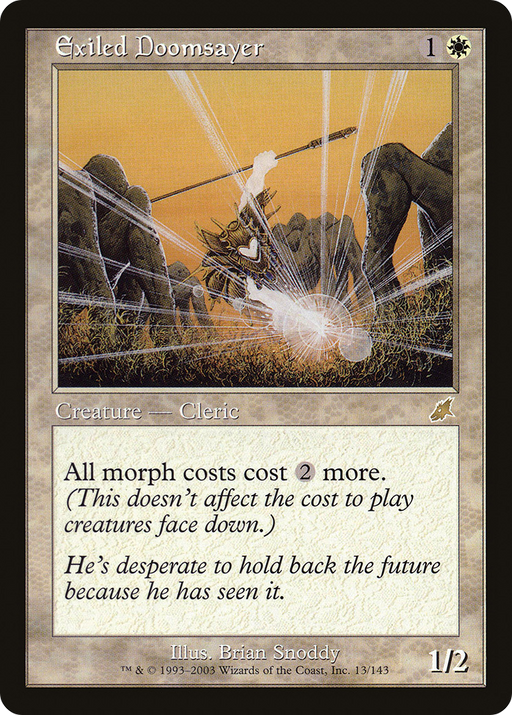 Exiled Doomsayer (SCG-013) [Scourge] MTG Single Wizards of the Coast