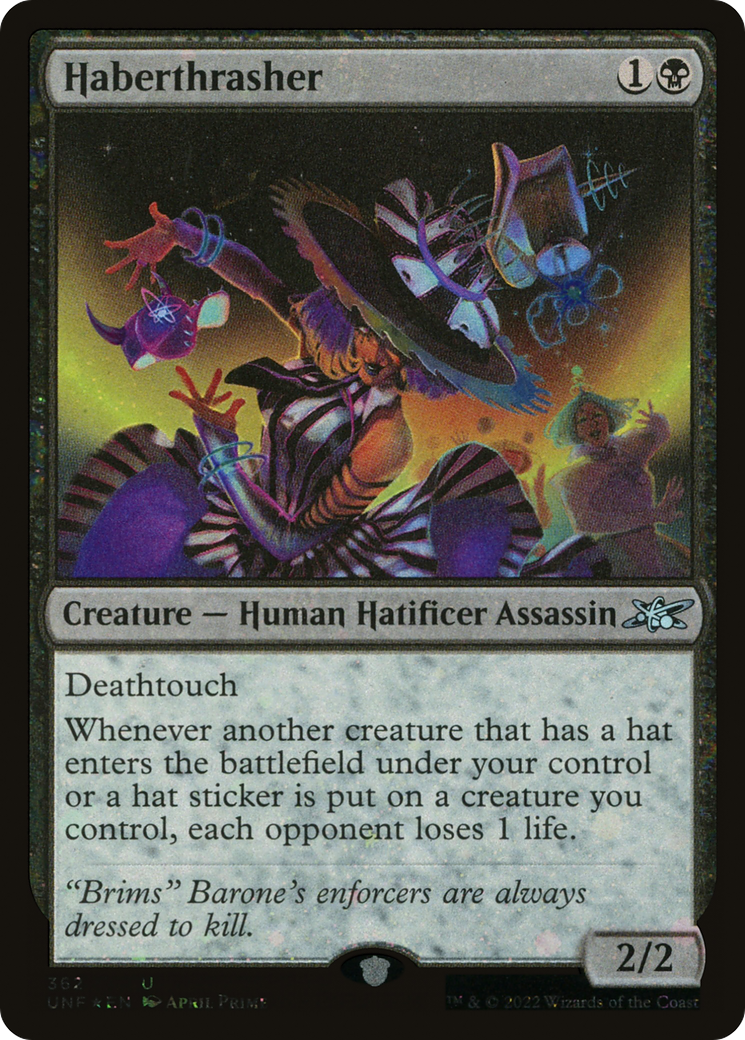 Haberthrasher (Galaxy Foil) (UNF-362) [Unfinity] Foil MTG Single Wizards of the Coast
