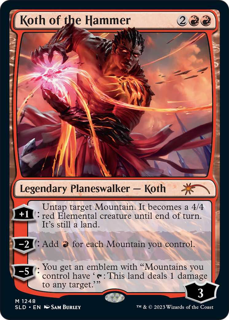 Koth of the Hammer (SLD-1248) [Secret Lair] Drop MTG Single Wizards of the Coast