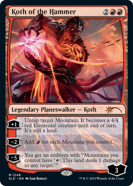 Koth of the Hammer (SLD-1248) [Secret Lair] Drop MTG Single Wizards of the Coast