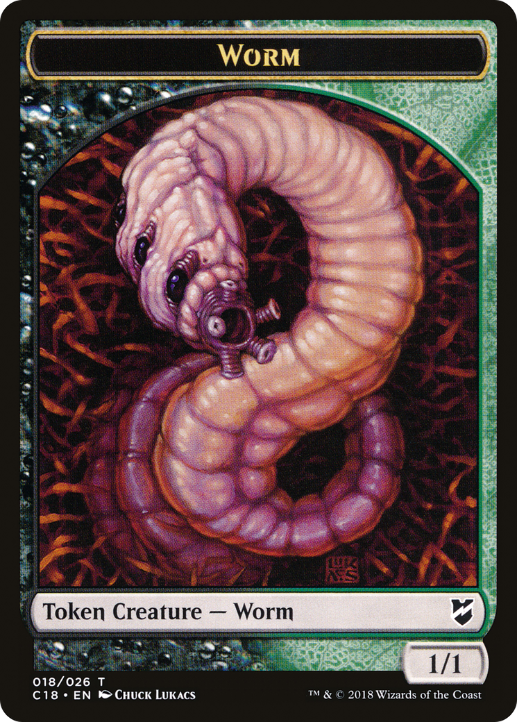 Worm (TC18-018) [Tokens] Commander 2018 Tokens MTG Single Wizards of the Coast