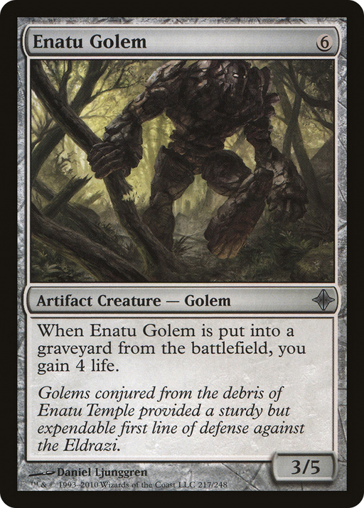 Enatu Golem (ROE-217) [Rise of the Eldrazi] MTG Single Wizards of the Coast