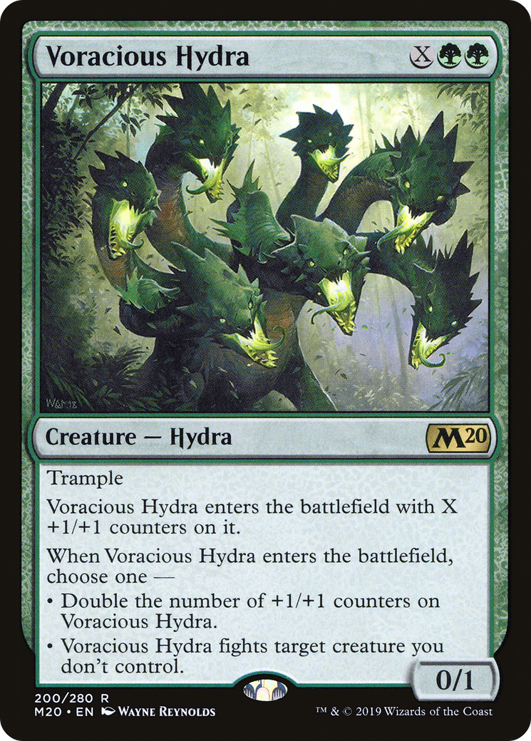 Voracious Hydra (M20-200) [Core Set 2020] Foil MTG Single Wizards of the Coast