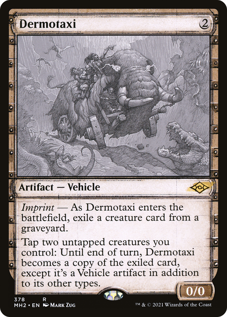 Dermotaxi (MH2-378) [Modern Horizons 2] (Showcase) MTG Single Wizards of the Coast