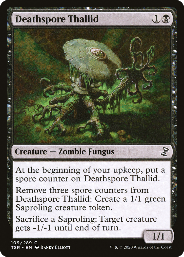 Deathspore Thallid (TSR-109) [Time Spiral Remastered] MTG Single Wizards of the Coast