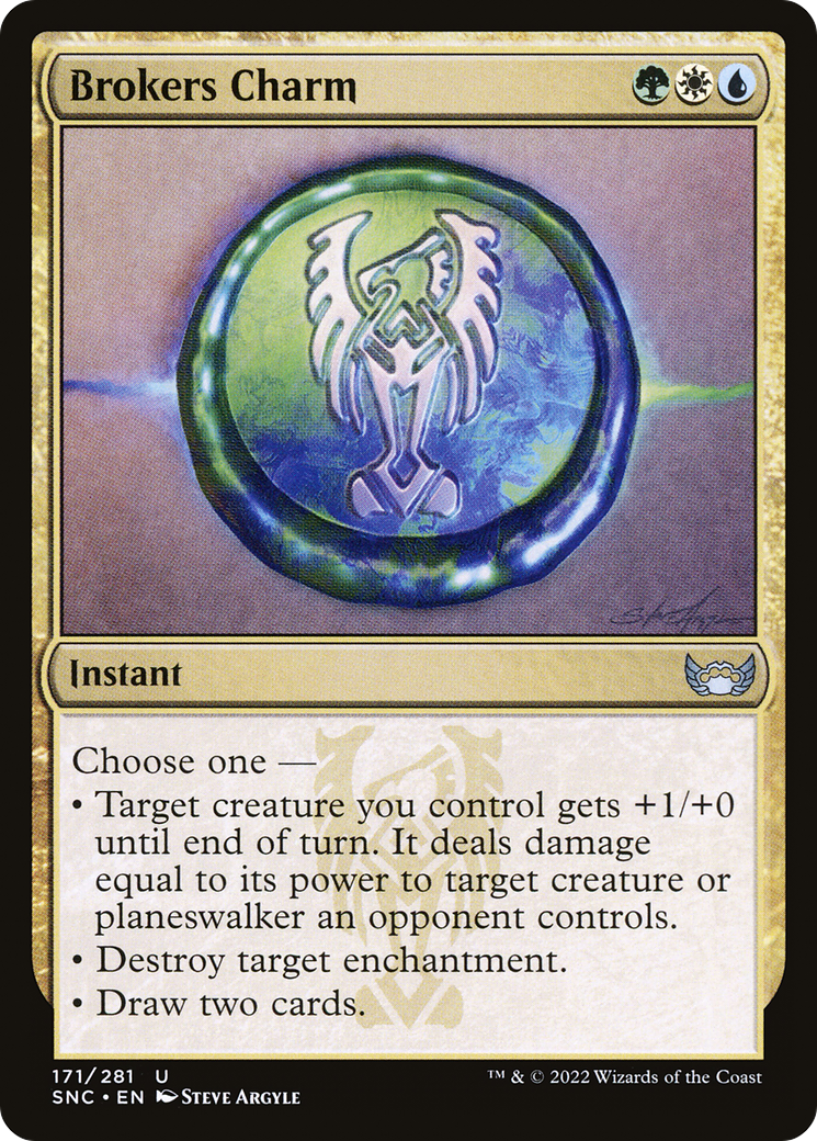 Brokers Charm (SNC-171) [Streets of New Capenna] MTG Single Wizards of the Coast