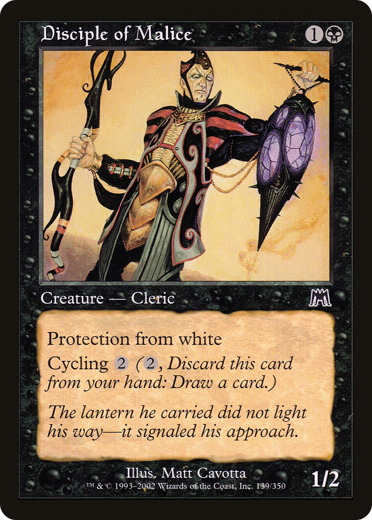 Disciple of Malice (ONS-139) [Onslaught] MTG Single Wizards of the Coast