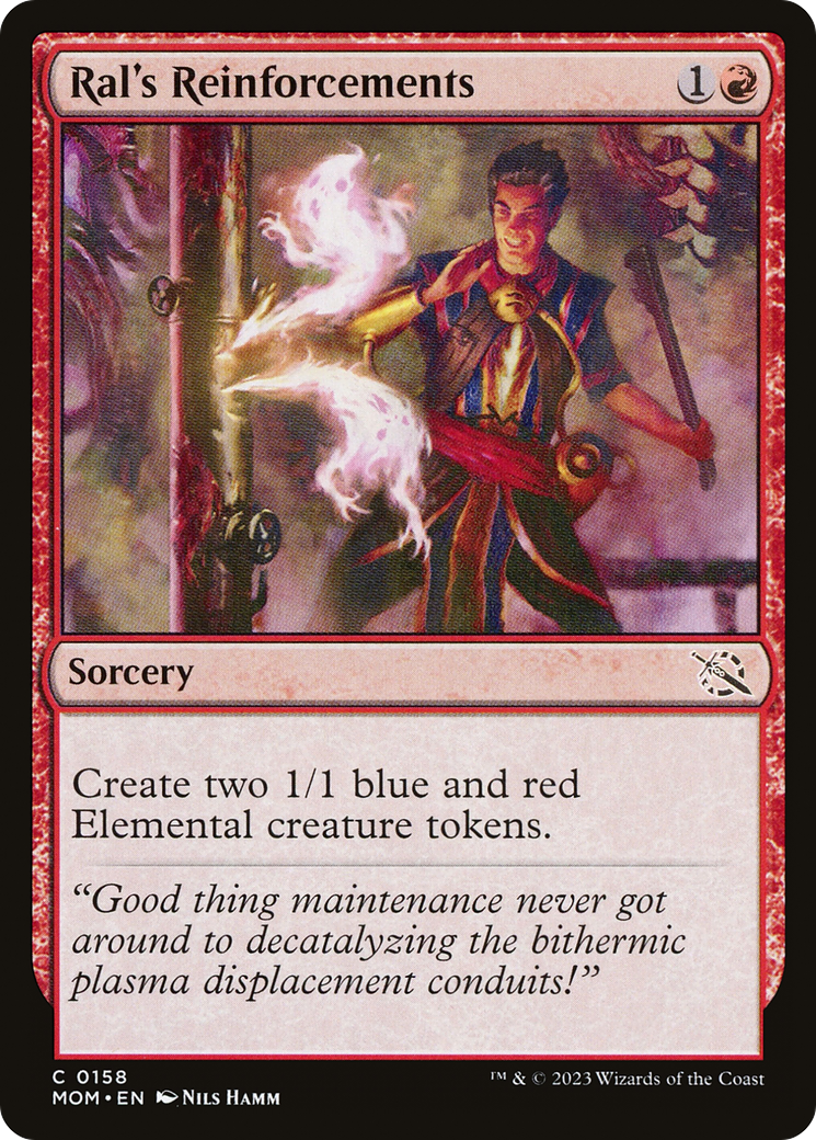 Ral's Reinforcements (MOM-158) [March of the Machine] MTG Single Wizards of the Coast