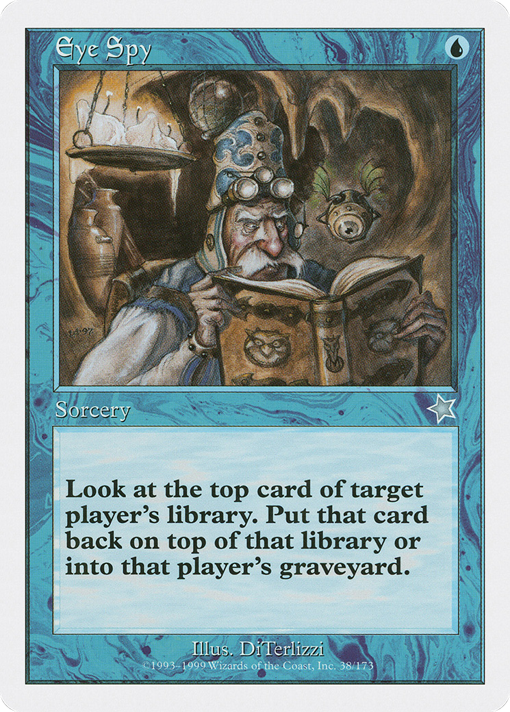 Eye Spy (S99-038) [Misc] Starter 1999 MTG Single Wizards of the Coast