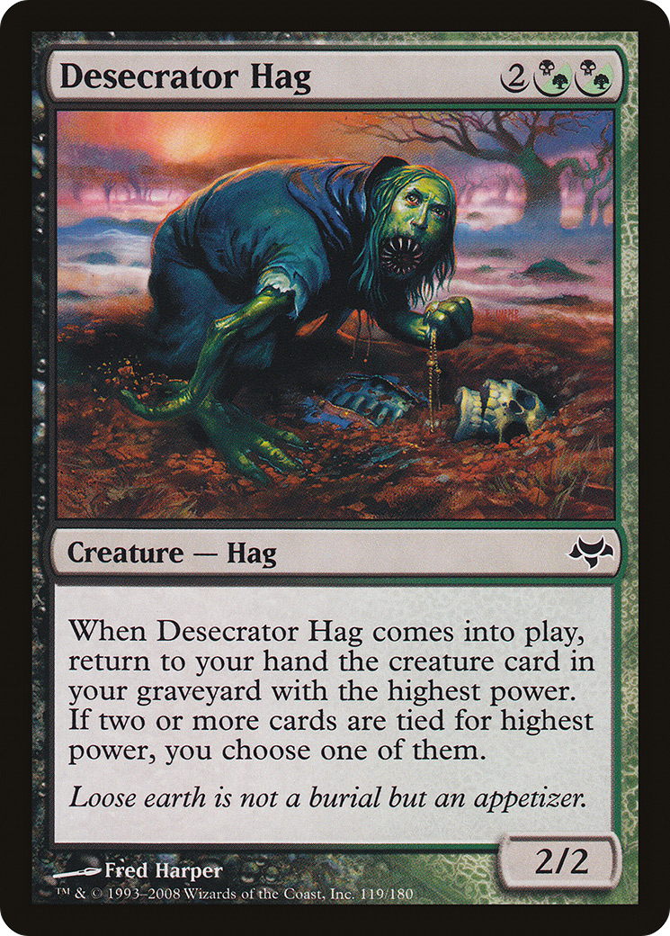 Desecrator Hag (EVE-119) [Eventide] MTG Single Wizards of the Coast