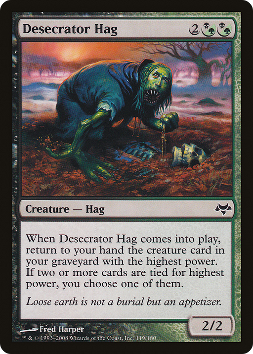 Desecrator Hag (EVE-119) [Eventide] MTG Single Wizards of the Coast