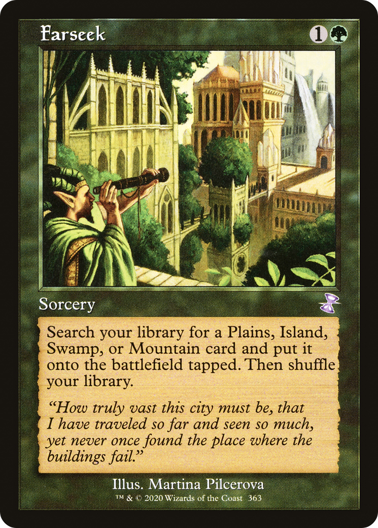 Farseek (TSR-363) [Time Spiral Remastered] MTG Single Wizards of the Coast