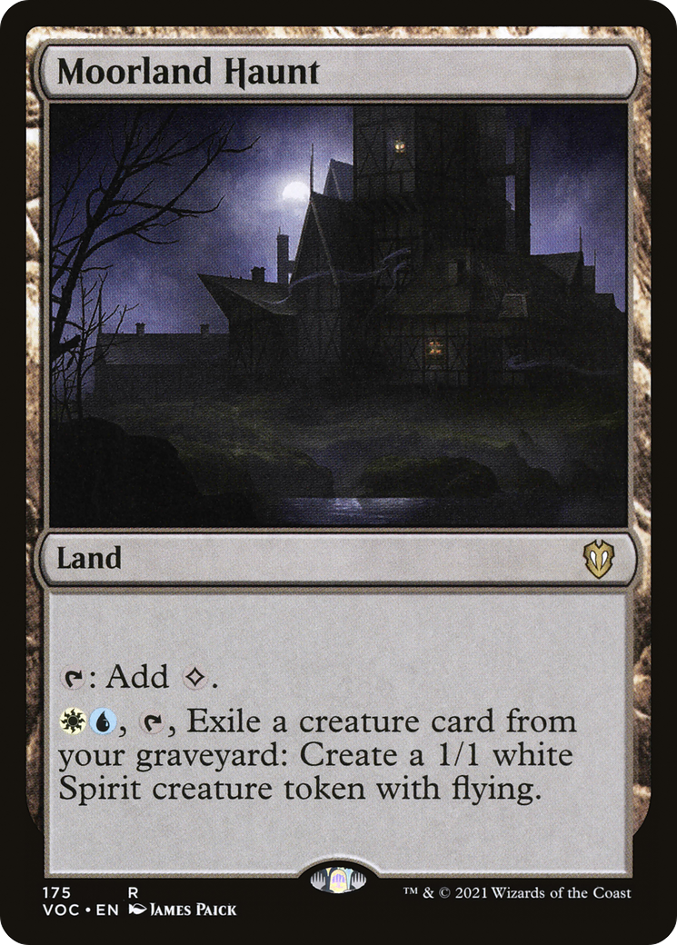 Moorland Haunt (VOC-175) [Crimson Vow Commander] MTG Single Wizards of the Coast