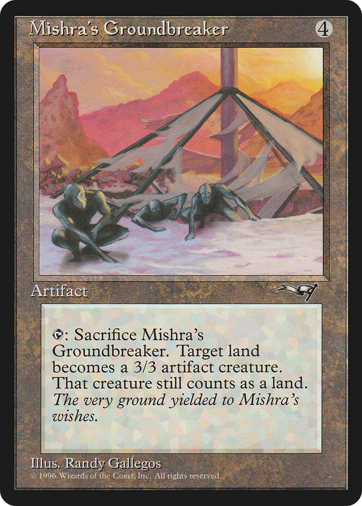 Mishra's Groundbreaker (ALL-123) [Alliances] MTG Single Wizards of the Coast