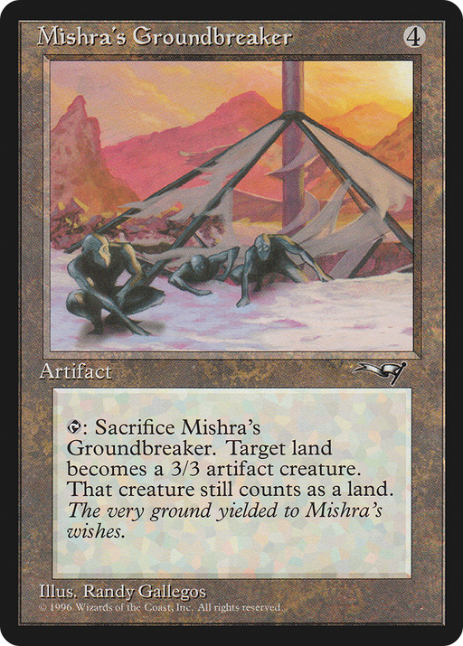 Mishra's Groundbreaker (ALL-123) [Alliances] MTG Single Wizards of the Coast