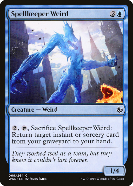 Spellkeeper Weird (WAR-069) [War of the Spark] MTG Single Wizards of the Coast