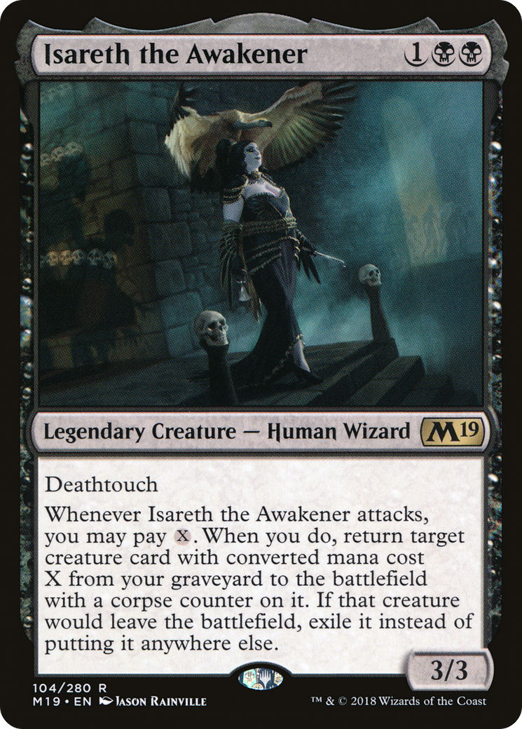 Isareth the Awakener [Core Set 2019] MTG Single Magic: The Gathering