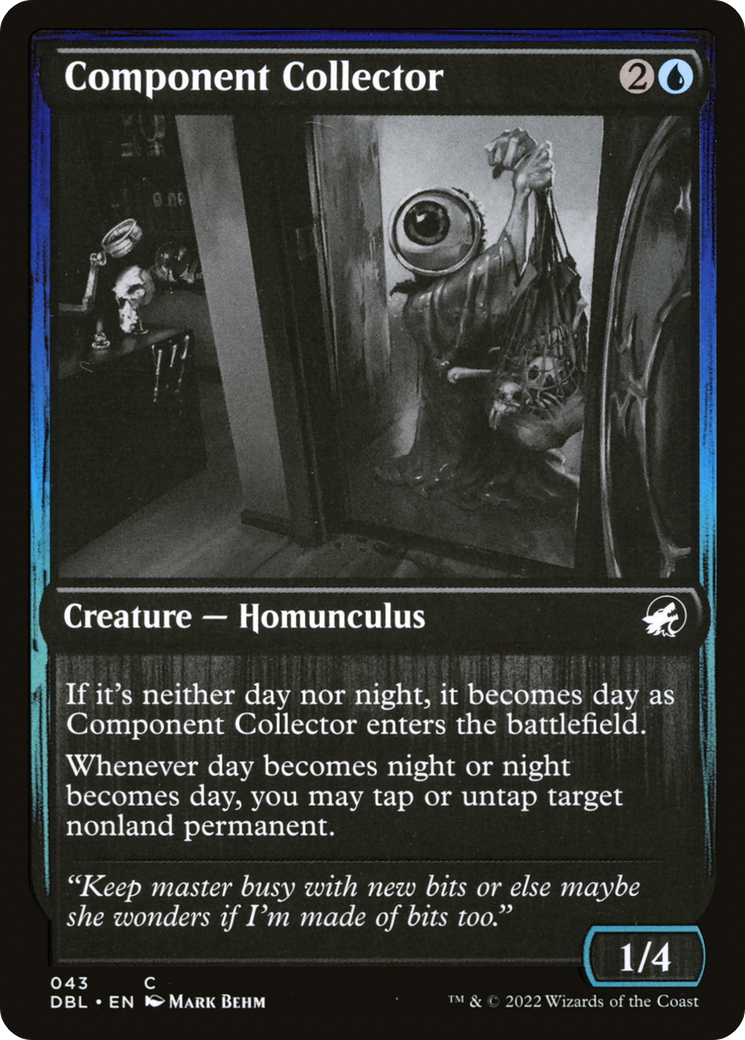 Component Collector (DBL-043) [Innistrad: Double Feature] Foil MTG Single Wizards of the Coast
