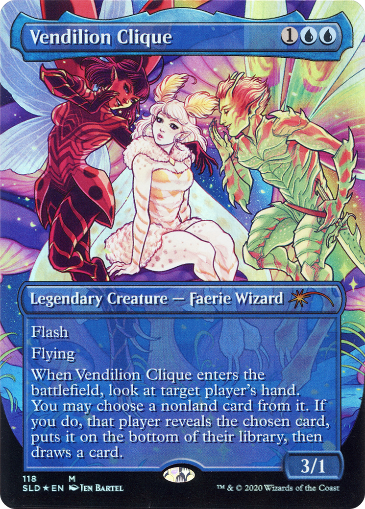 Vendilion Clique (SLD-118) [Secret Lair Drop] (Borderless) Foil