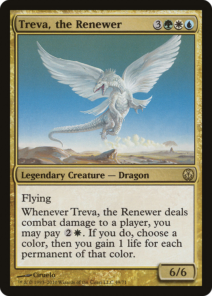 Treva, the Renewer (DDE-049) [Misc] Duel Decks: Phyrexia vs. the Coalition MTG Single Wizards of the Coast