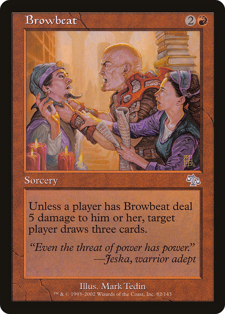 Browbeat (JUD-082) [Judgment] MTG Single Wizards of the Coast