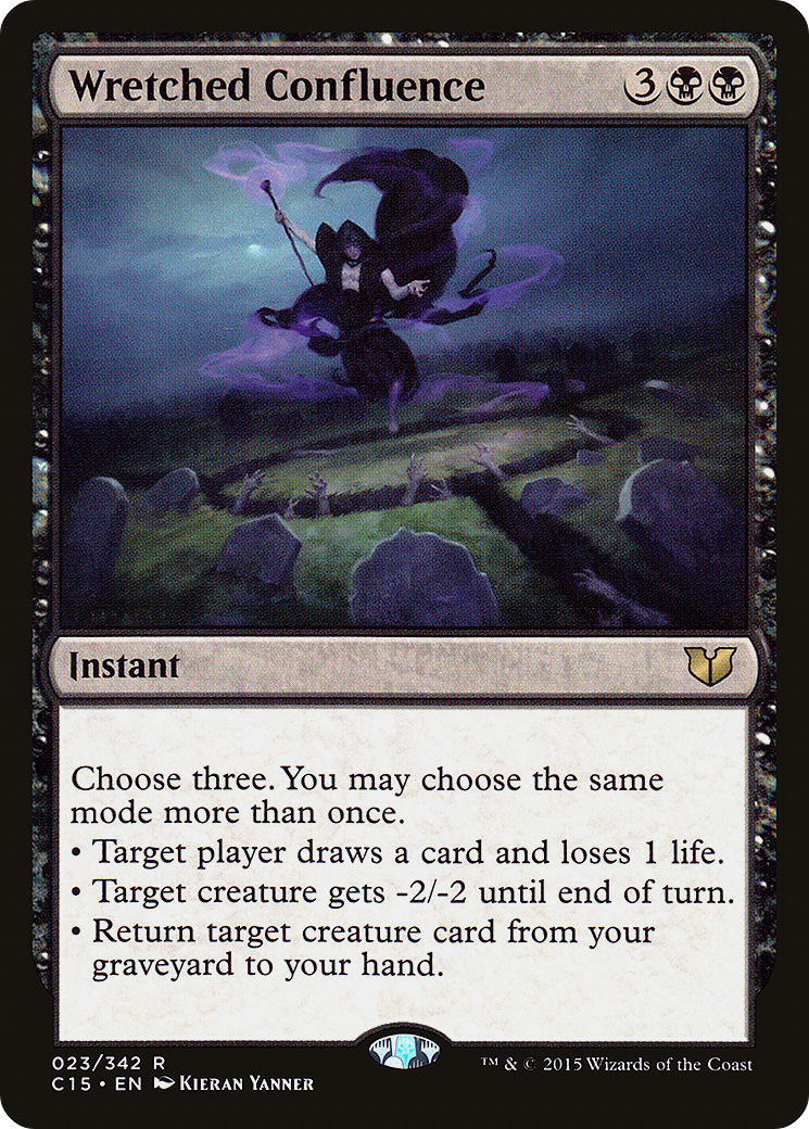 Wretched Confluence (C15-023) [Commander 2015] MTG Single Wizards of the Coast