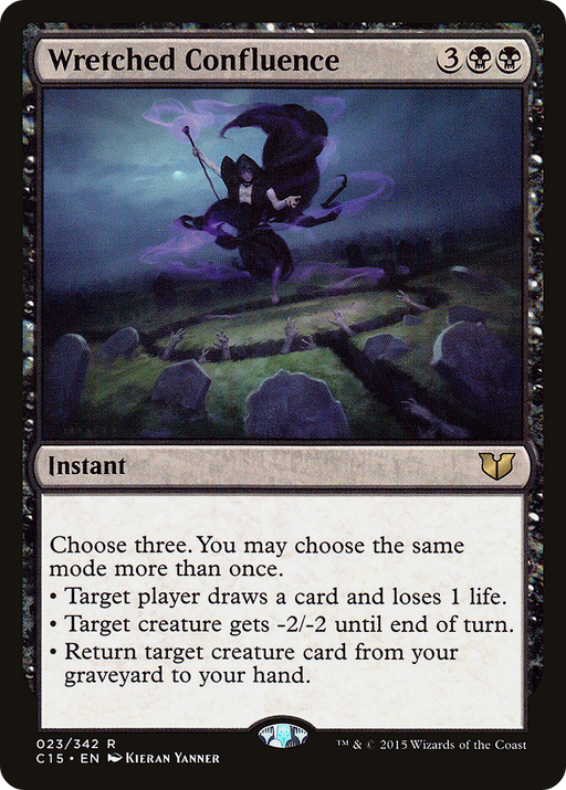 Wretched Confluence (C15-023) [Commander 2015] MTG Single Wizards of the Coast